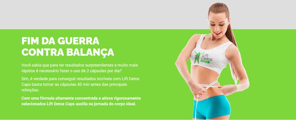 imagem do lift detox caps