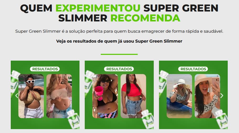 Formula do Super Green Slimmer