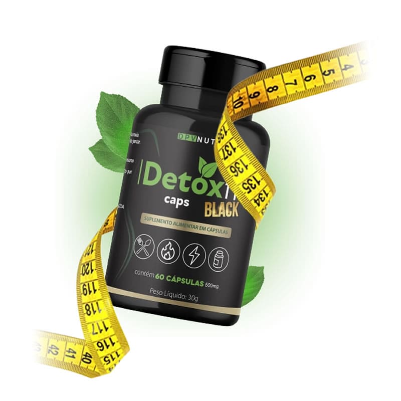 Detox Fit CAPS Black