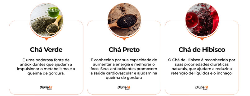 Compodentes do diurie fit black DiurieFit black