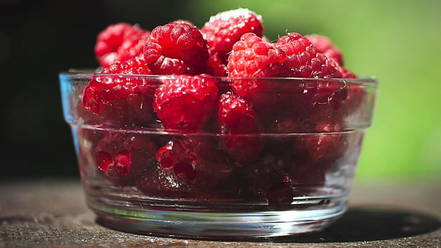 A framboesa possui propriedades antioxidantes