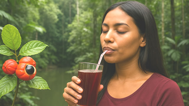 Saiba do sabor incomparável do guaraná