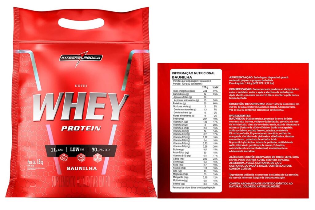 Integralmedica Nutri Whey Protein Sabor Baunilha