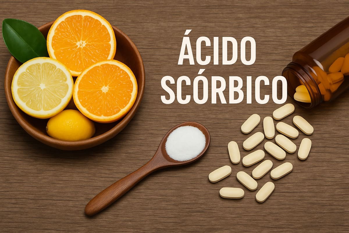 Descubra para que serve o ácido ascórbico