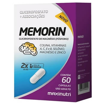 Suplemento para Memória Maxinutri Memorin