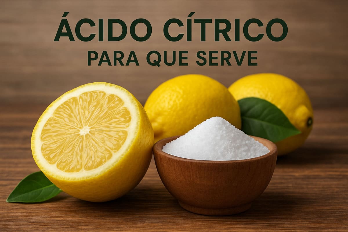 Saiba o que é ácido cítrico e para que serve