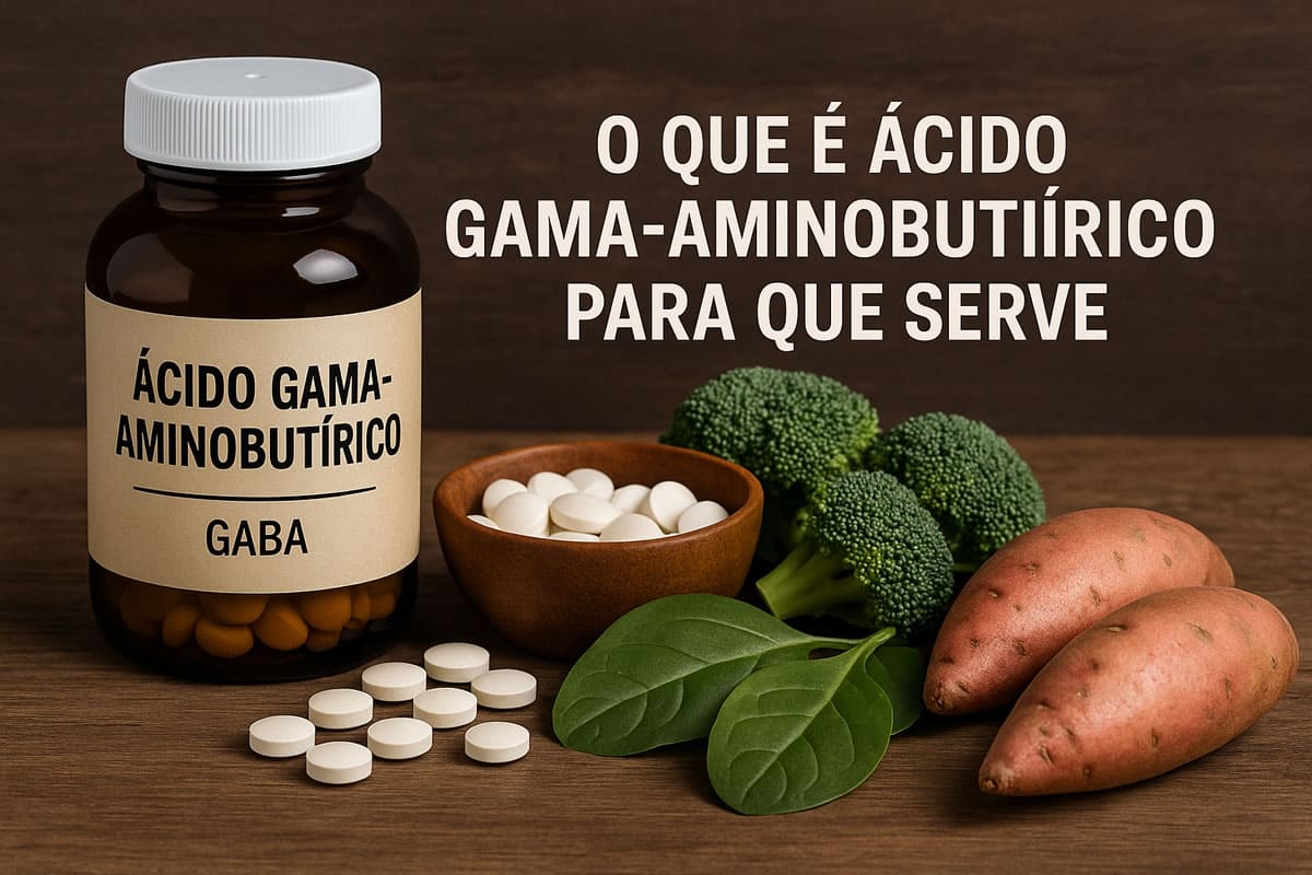 O que é ácido gama-aminobutírico para que serve