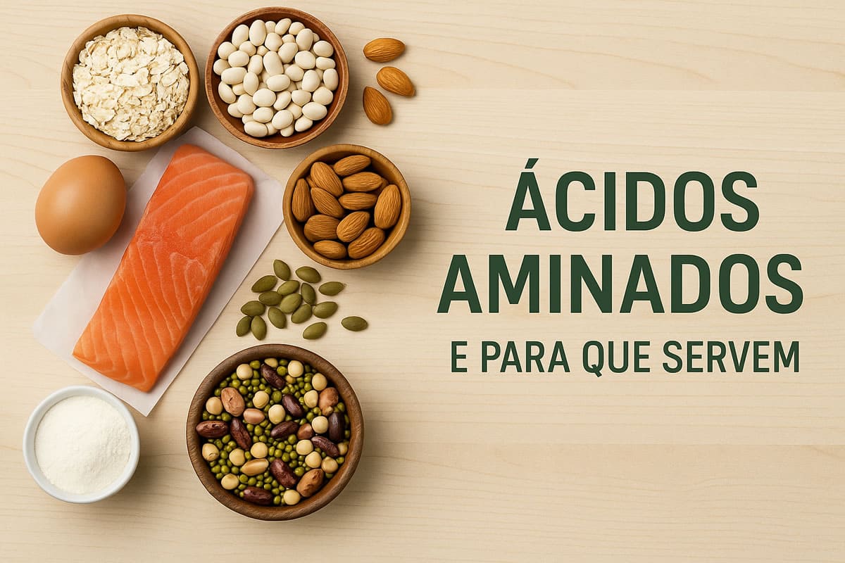 Saiba quais são os ácidos aminados e para que eles servem