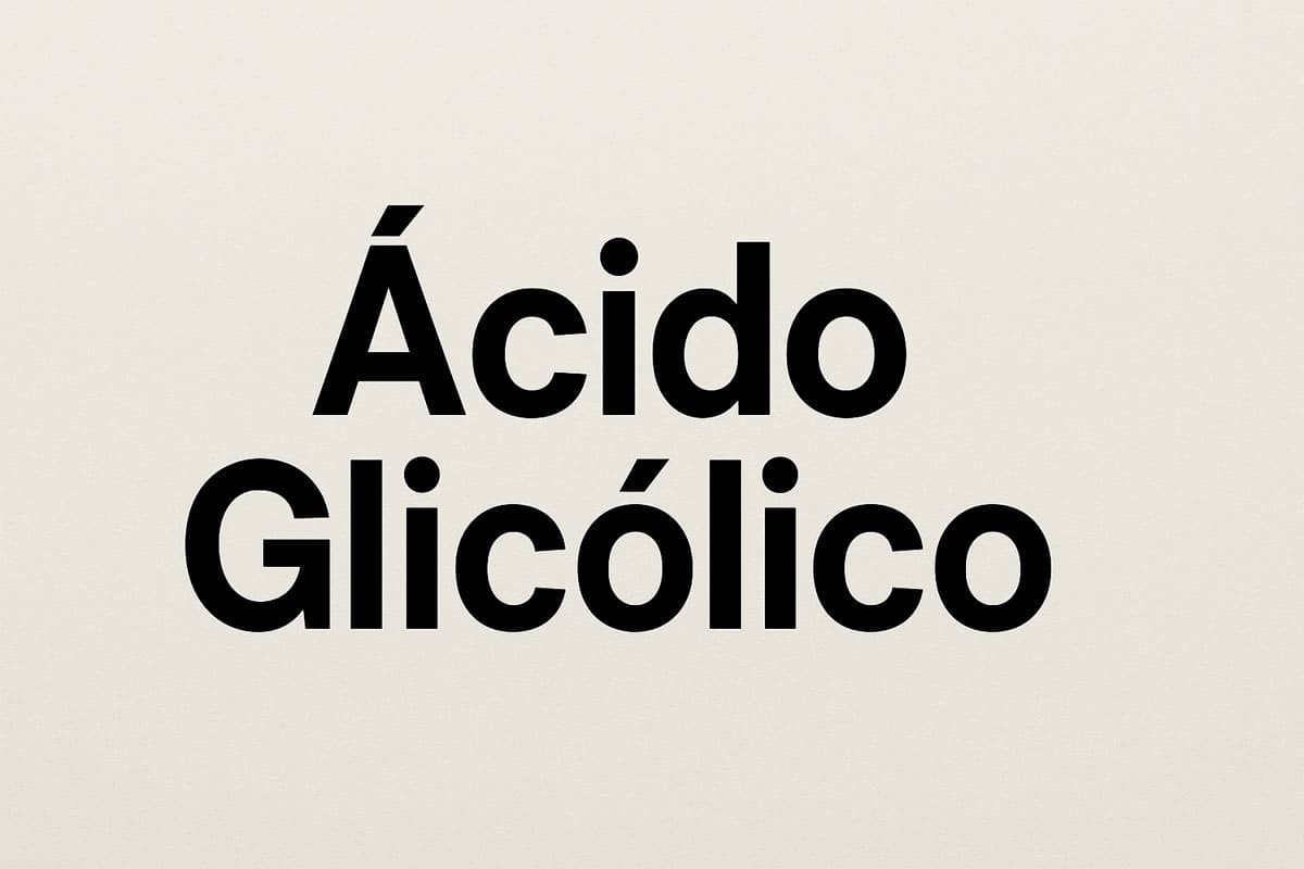 Saiba o que é ácido glicólico e para que ele serve