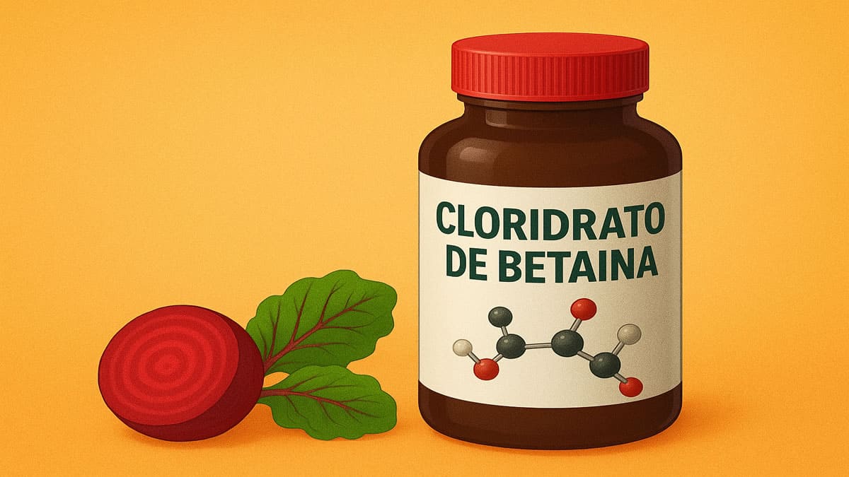 Saiba o que é cloridrato de betaina para que serve