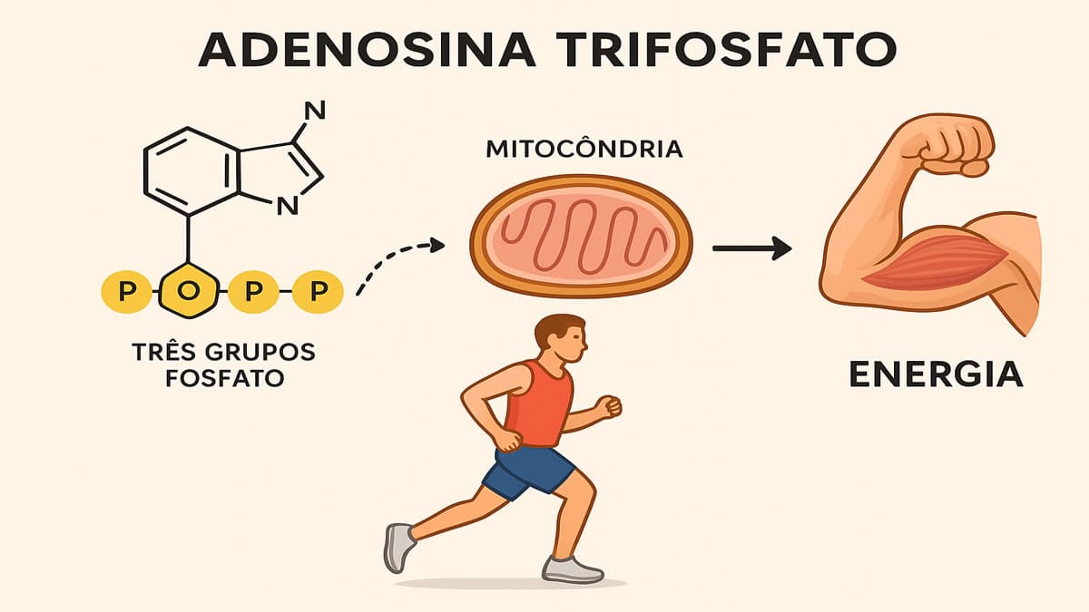 Saiba o que é o adenosina trifosfato e também para que ele serve