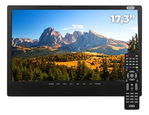 Monitor Portátil E Tv Digital 17,3 Lcd Hdmi Usb Android 14