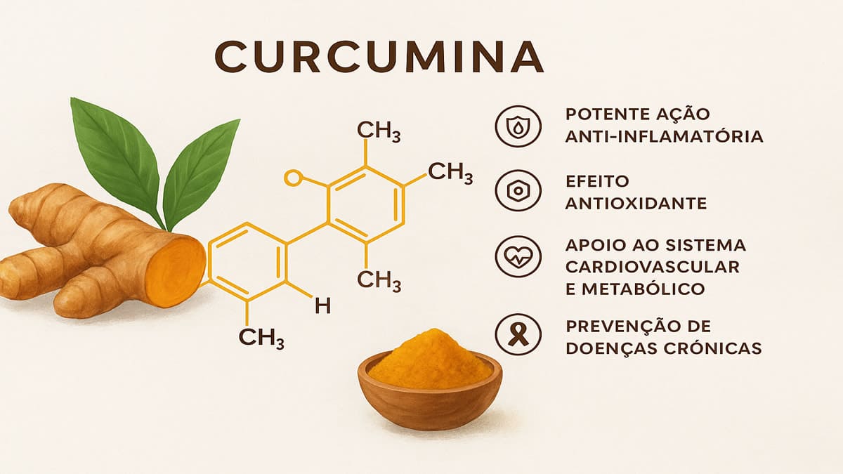 Saiba o que é a curcumina e para que ela serve