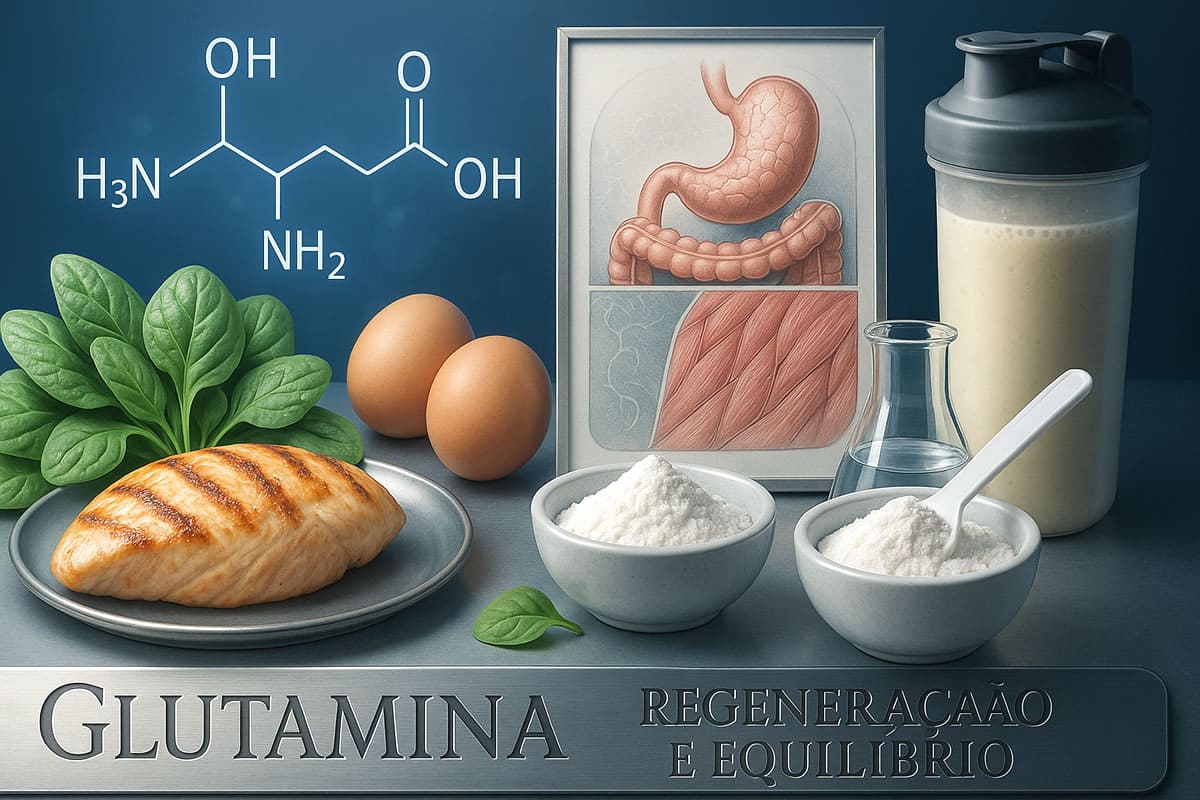Saiba o que é glutamina e para que serve