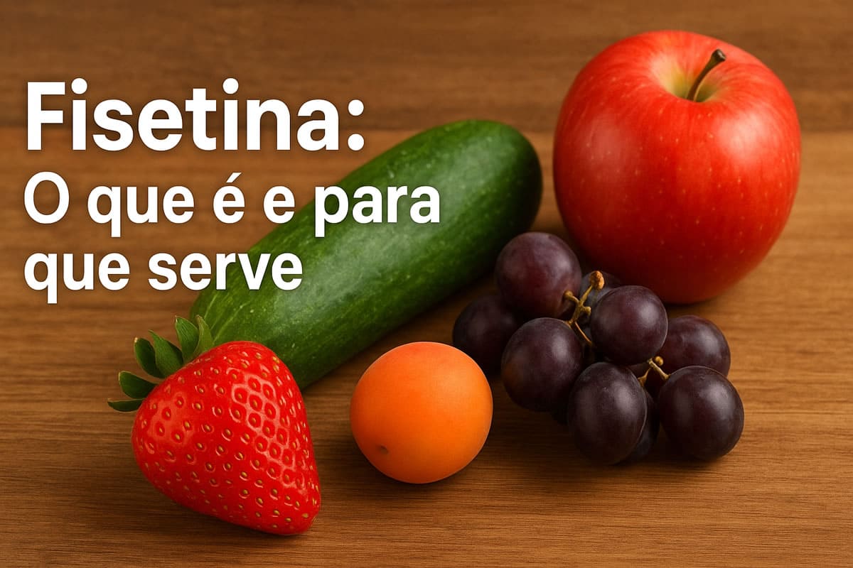 Saiba o que é fisetina para que serve