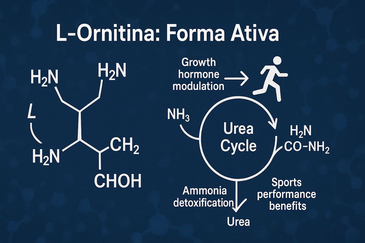 Saiba o que é a l-ornitina e para que ela serve