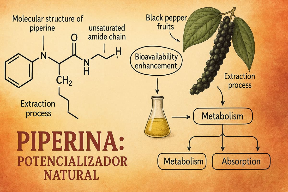 Saiba o que é piperina e para que ela serve