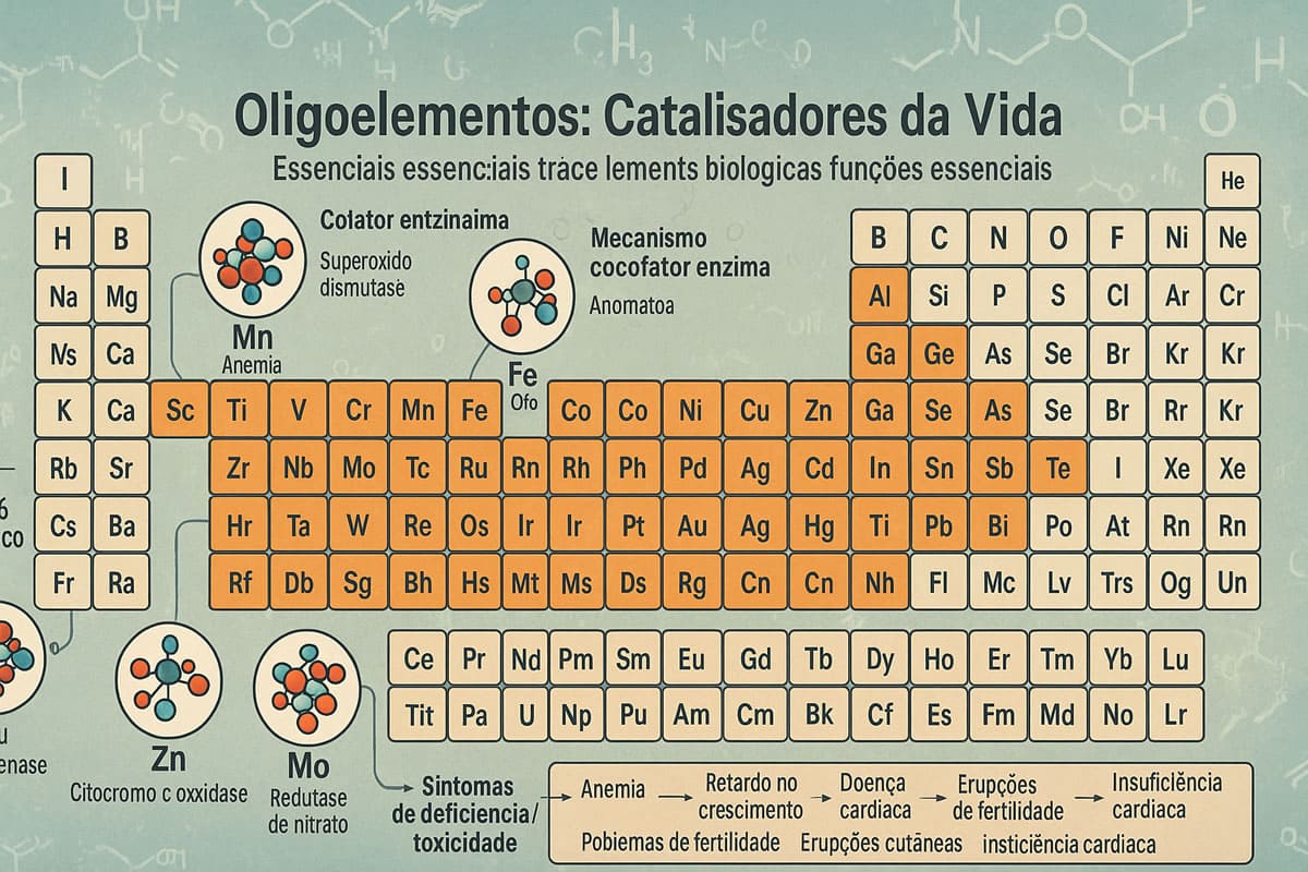 Saiba o que são os oligoelementos e para que eles servem