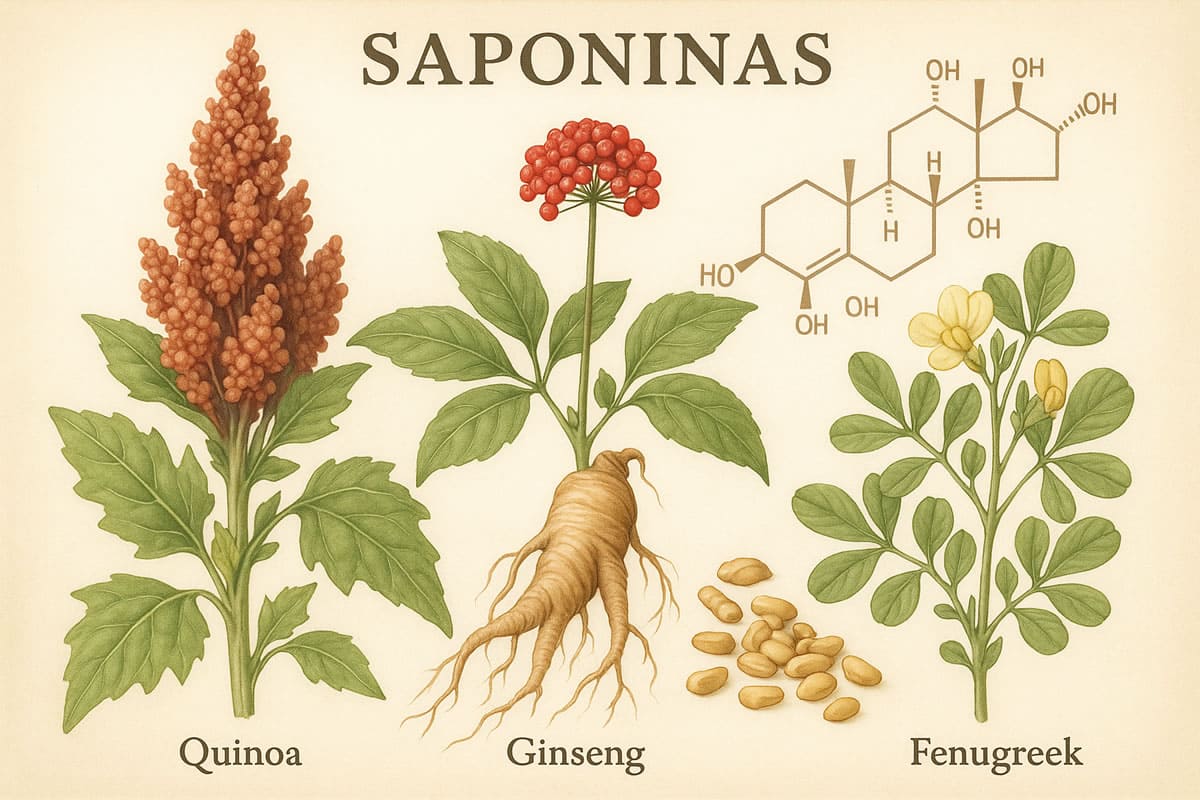 Saiba o que são saponinas para que servem