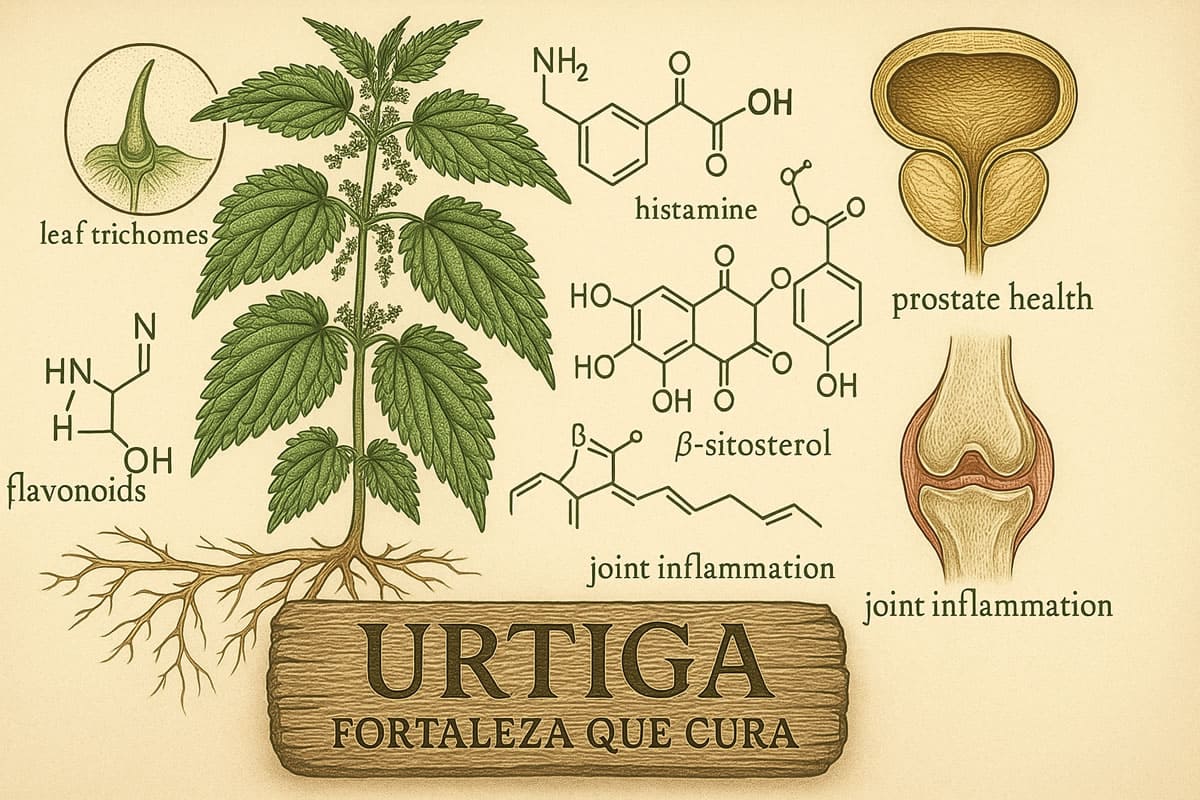 Saiba o que é urtiga e para que essa planta serve