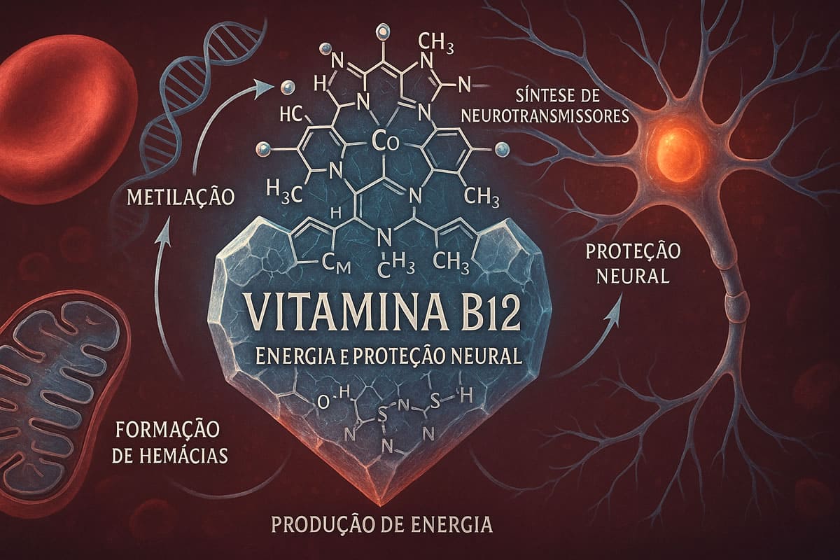 Saiba o que é vitamina B12 e seus benefícios
