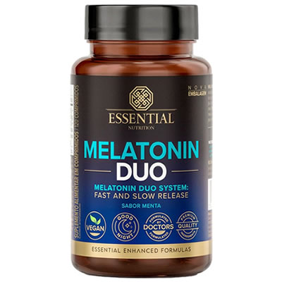 Melatonina Duo sabor menta essential