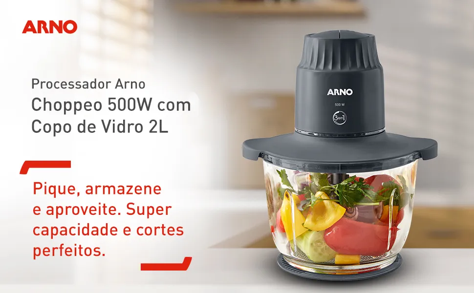 Processador de Alimentos Arno Choppeo