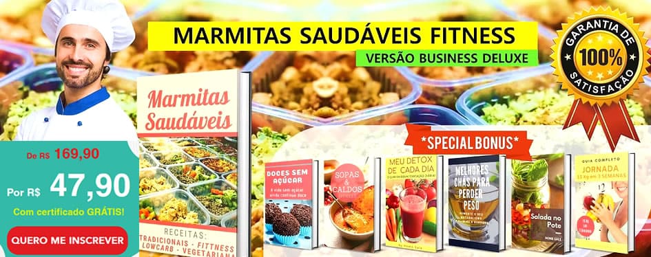 Marmitas fitness caseiras